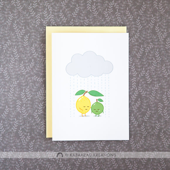 Lemon Sympathy/Support Card