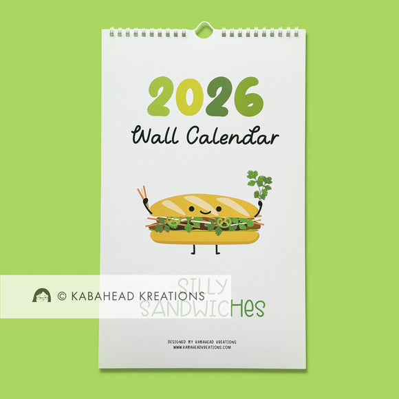 2026 Wall Calendar 