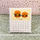 2026 Desk Calendar "Silly Sandwiches"