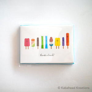 Popsicle Note Cards