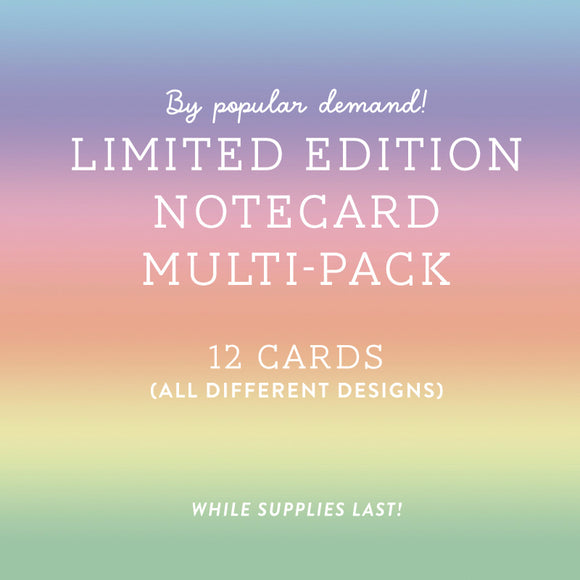 Limited Edition Notecard Variety Pack
