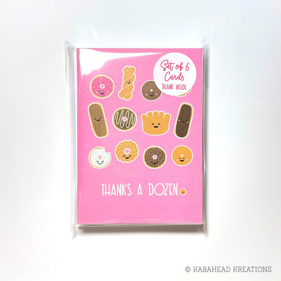 Donut Thank You Note Cards