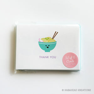 Happy Noodles Note Cards